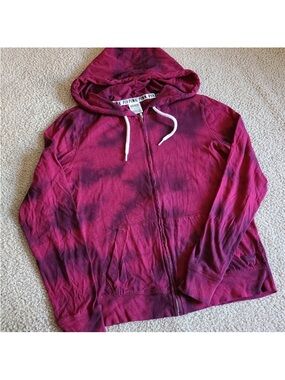 PINK by Victoria's Secret Tie-Dye Zip Hoodie -Sz Large